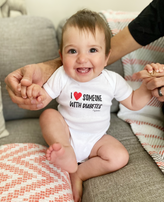 Baby Bodysuit: I Love Someone with Diabetes